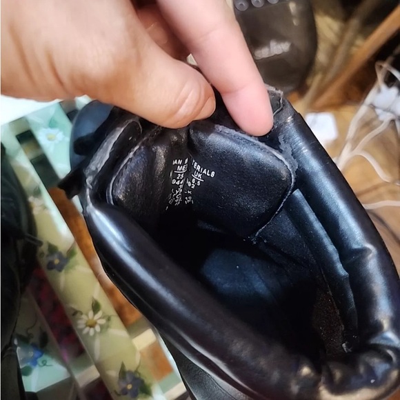 Joe Boxer Black Block Heel Ankle Boots Vintage - 8 - Picture 11 of 14